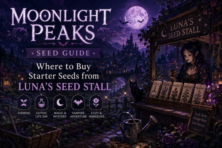 Moonlight Peaks Seed Guide: Where to Buy Starter Seeds from the Plant Lady