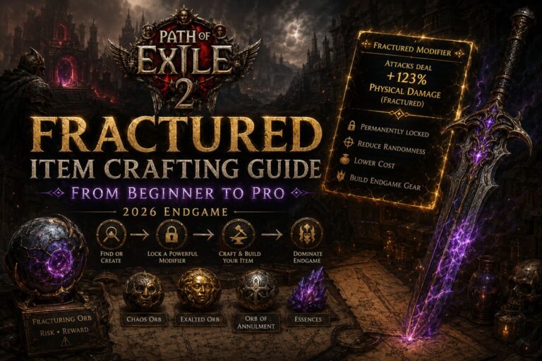 Path of Exile 2 Fractured Item Crafting Guide: From Beginner to Pro (2026 Endgame)