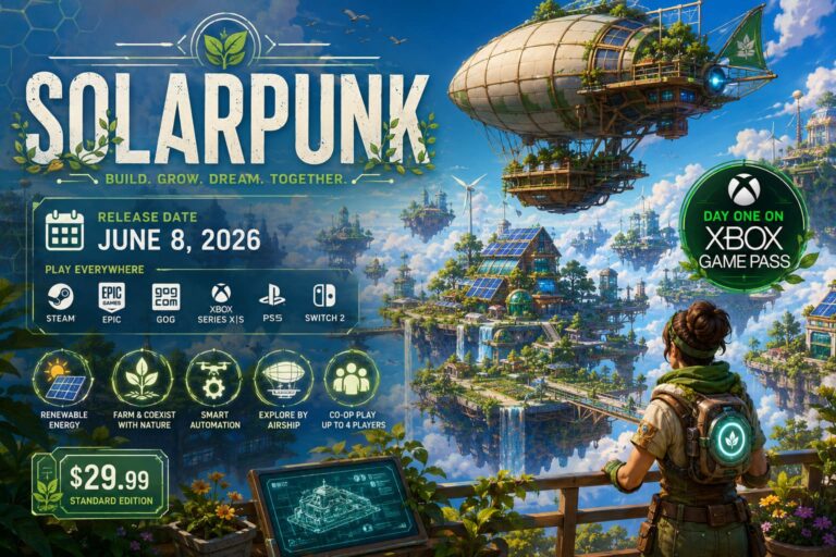 Solarpunk Release Date & Xbox Game Pass Guide: Everything You Must Know