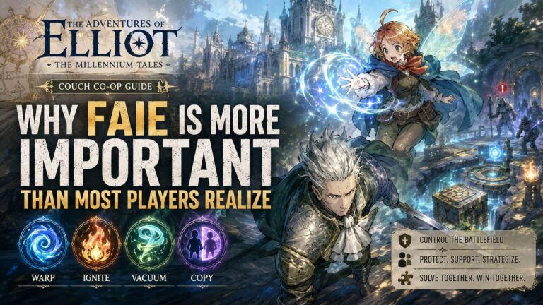 The Adventures of Elliot: The Millennium Tales Couch Co-Op Guide – Player 2 Fairy Mechanics, Spells, and Strategy