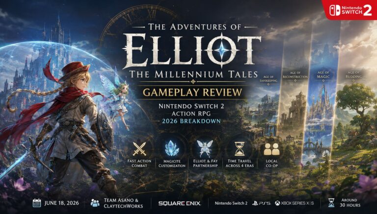 The Adventures of Elliot The Millennium Tales Gameplay Review: Nintendo Switch 2 Action RPG 2026 Breakdown