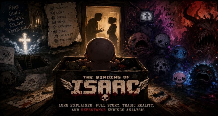 The Binding of Isaac Lore Explained: Full Story, Tragic Reality, and Repentance Endings Analysis