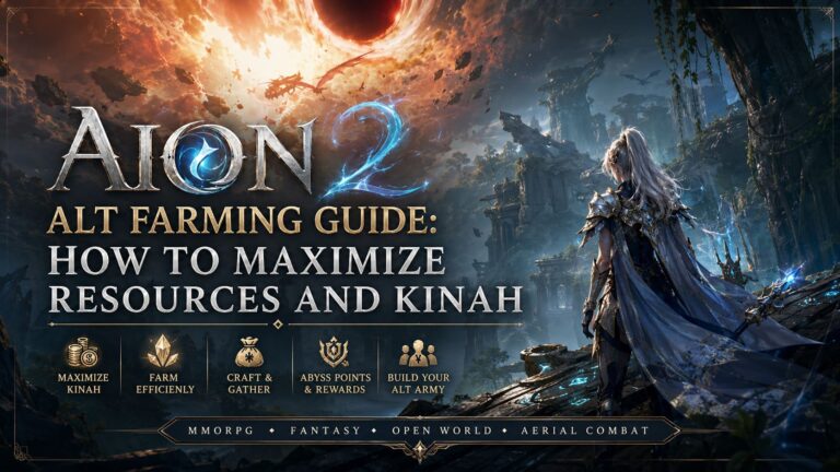 Aion 2 Alt Farming Guide: How to Maximize Resources and Kinah