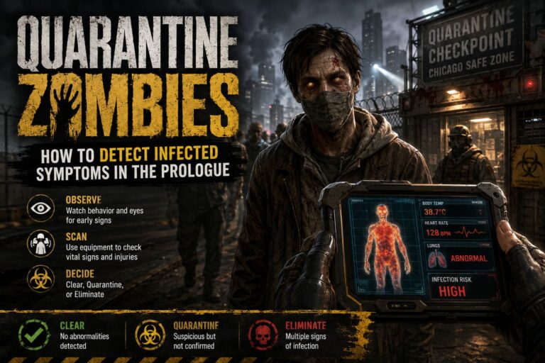 Quarantine Zombies: How to Detect Infected Symptoms in Stones Games’ Prologue