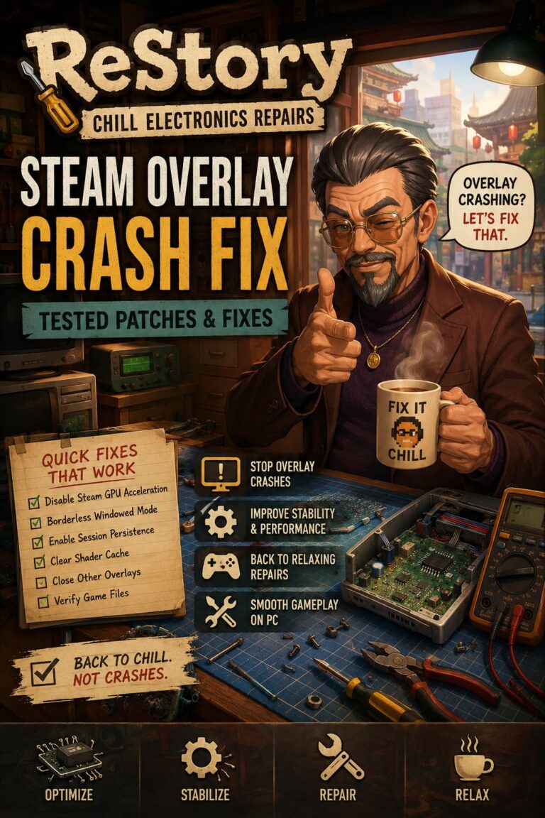 ReStory Chill Electronics Repairs System Requirements & Gameplay Guide