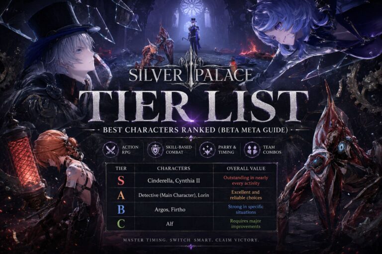 Silver Palace Tier List: Best Characters Ranked (Beta Meta Guide)