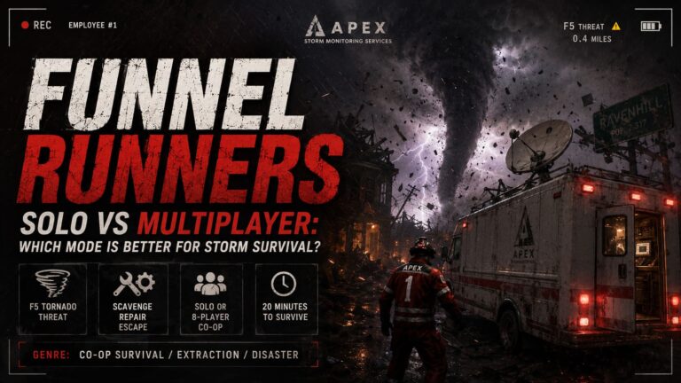 Funnel Runners Solo vs Multiplayer: Which Mode Is Better for Storm Survival?