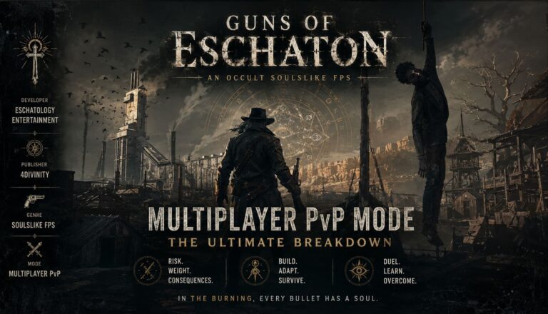Guns of Eschaton Multiplayer PvP Mode: The Ultimate Breakdown of This Occult Soulslike FPS