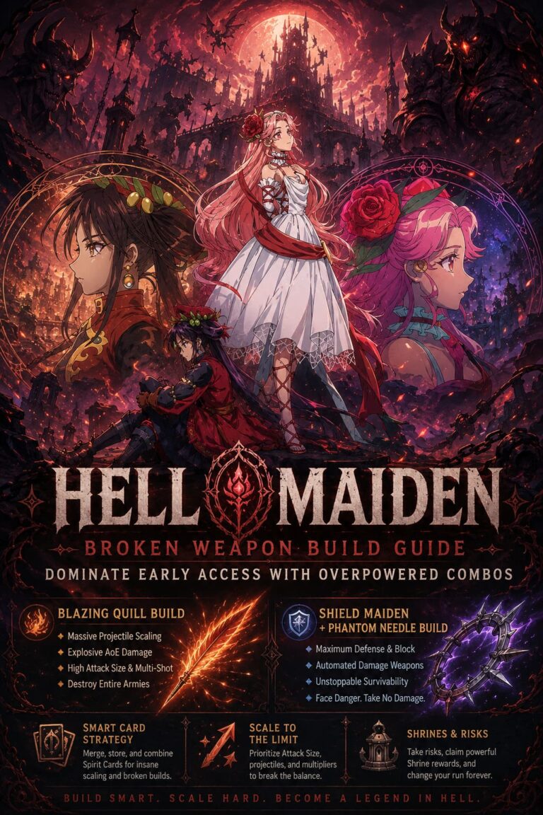 Hell Maiden Broken Weapon Build Guide: Dominate Early Access with Overpowered Combos