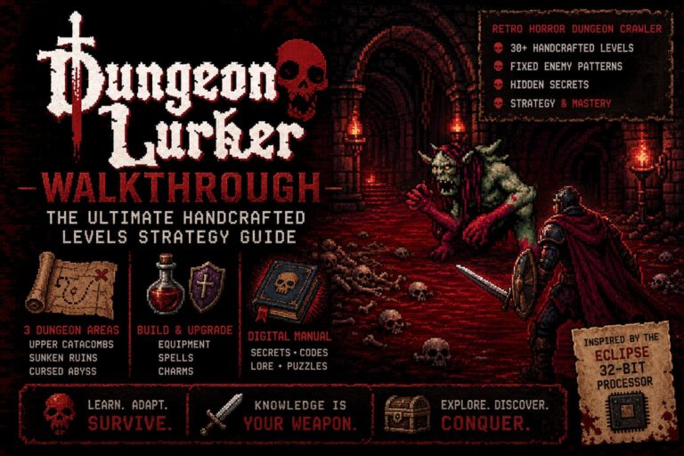 Dungeon Lurker Walkthrough: The Ultimate Handcrafted Levels Strategy Guide