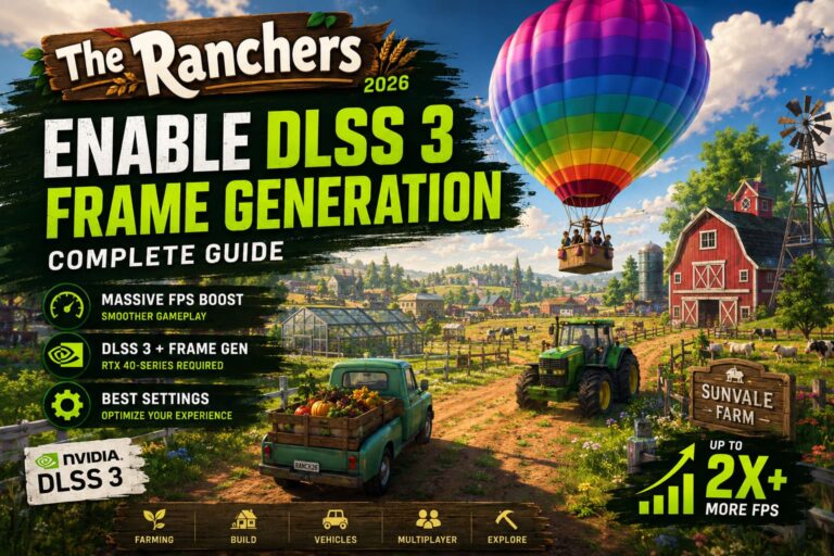 How to Enable DLSS 3 in The Ranchers (2026): Frame Generation Guide