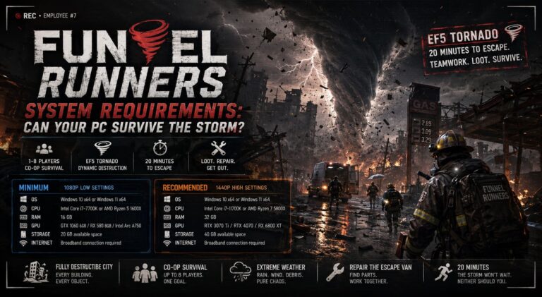 Funnel Runners System Requirements: Can Your PC Survive the Storm?