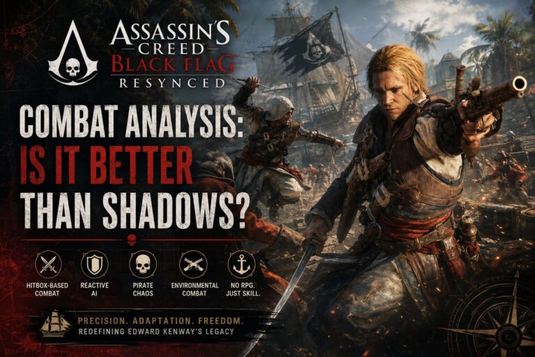 Assassin’s Creed Black Flag Resynced Combat Analysis: Is It Better Than Shadows?