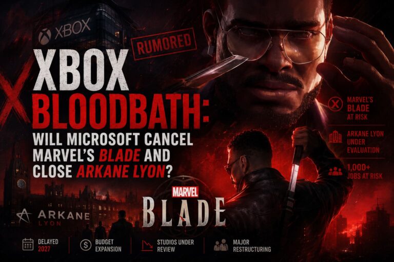 Xbox Bloodbath: Will Microsoft Cancel Marvel’s Blade and Close Arkane Lyon?
