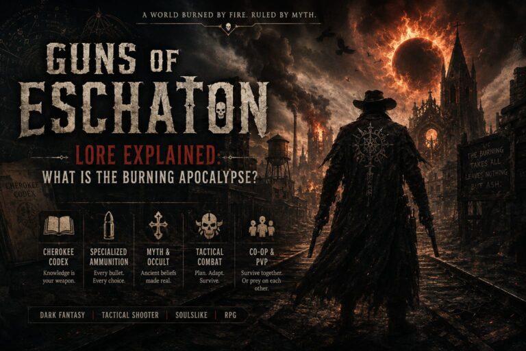 Guns of Eschaton Lore Explained: What Is The Burning Apocalypse?