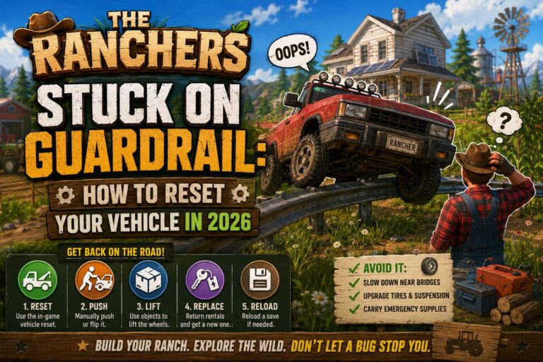 The Ranchers Stuck on Guardrail: How to Reset Your Vehicle in 2026