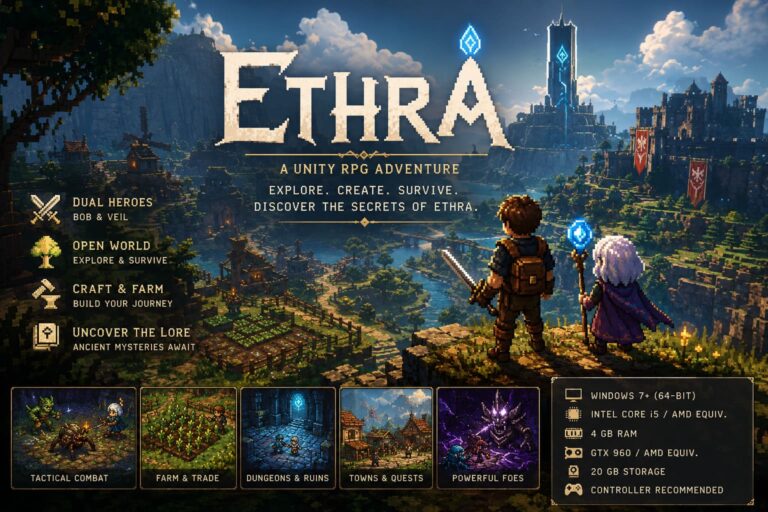 EthrA Game 2026: The Ultimate Unity RPG Guide to StoneLab Games’ New Open World