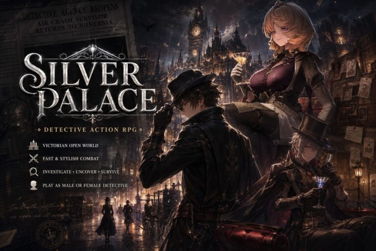 Silver Palace Dichotomy Beta Gameplay: Reworked Combat, Male Protagonist, and Victorian Open-World Detailed