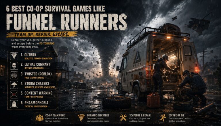 6 Best Co-Op Survival Games Like Funnel Runners to Play Right Now
