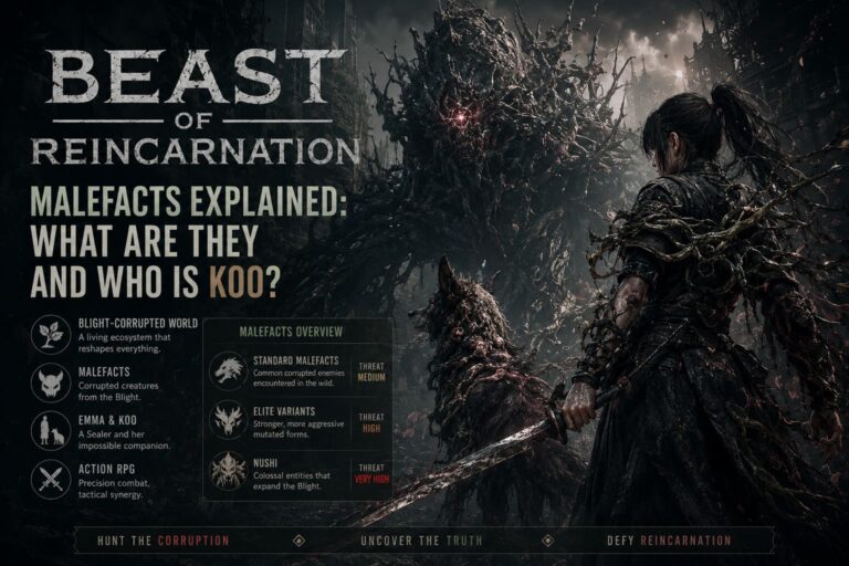 Beast of Reincarnation Malefacts Explained: What Are They and Who is Koo?