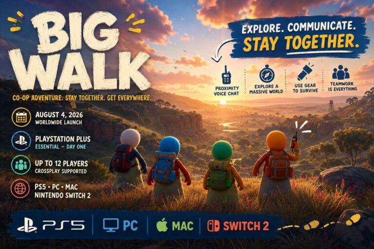 Is Big Walk Coming to PS5? Release Date, PS Plus, and Crossplay Details Explained