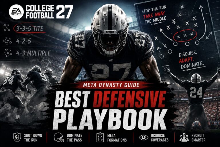 Best Defensive Playbook in EA SPORTS College Football 27: Meta Dynasty Guide