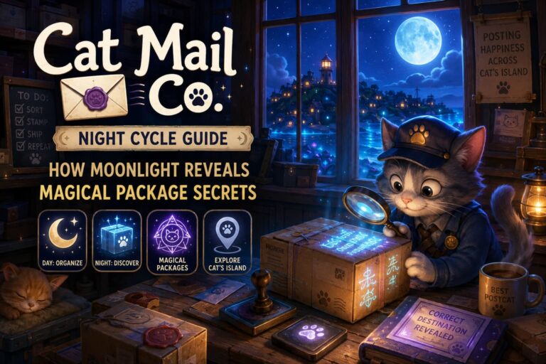 Cat Mail Co. Night Cycle Guide: How Moonlight Reveals Magical Package Secrets (2026)