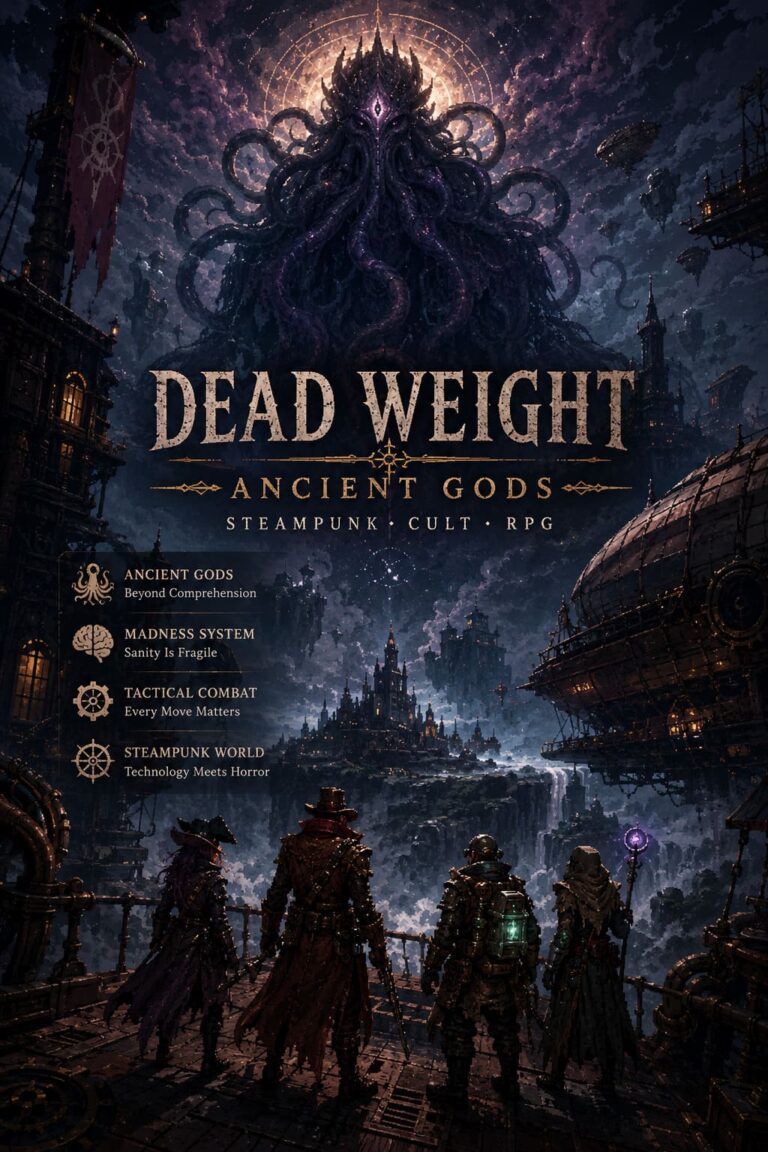 Dead Weight Ancient Gods Lore and Strategy Guide: The Steampunk Cult RPG Explored