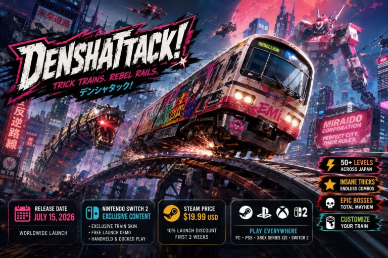 Denshattack! Release Date, Switch 2 Gameplay, and Steam Store Price Explained