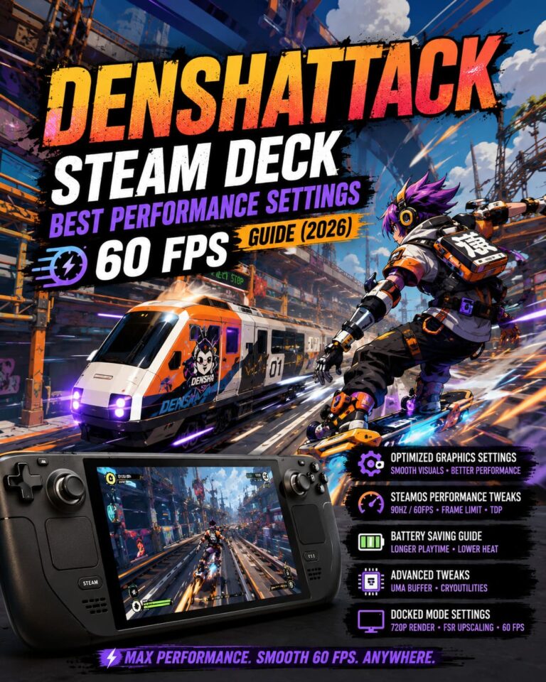 Denshattack Steam Deck Best Performance Settings: 60 FPS Guide (2026)