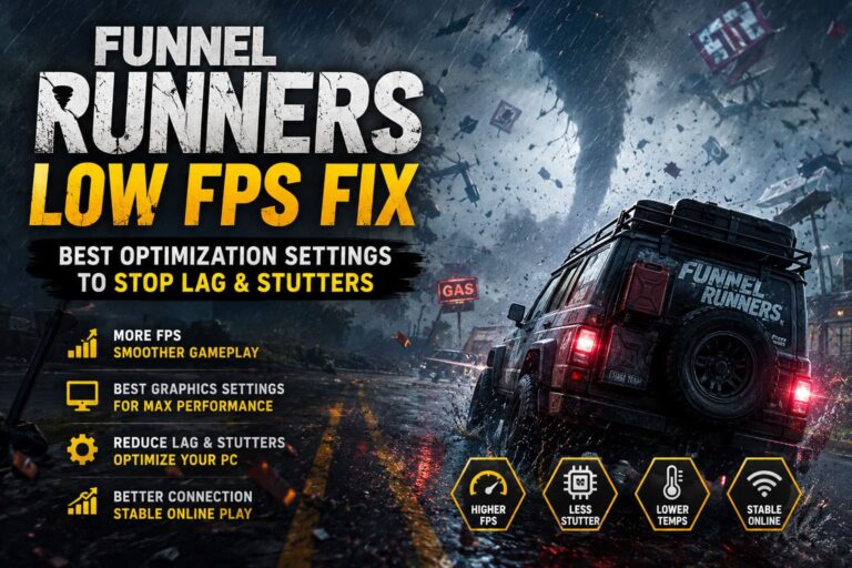 Funnel Runners Low FPS Fix: Best Optimization Settings to Stop Lag & Stutters
