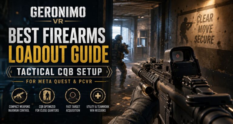 Geronimo VR Best Firearms Loadout Guide: Tactical CQB Setup for Meta Quest and PCVR (2026)