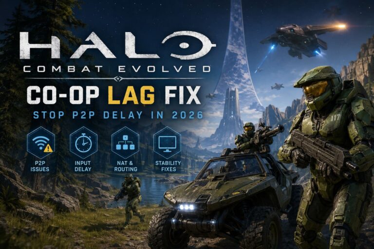 Halo Combat Evolved Co-Op Lag Fix: How to Stop P2P Delay in 2026