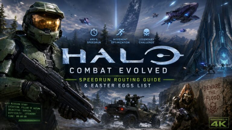 Halo: Combat Evolved Speedrun Routing Guide & Easter Eggs List (2026 Edition)