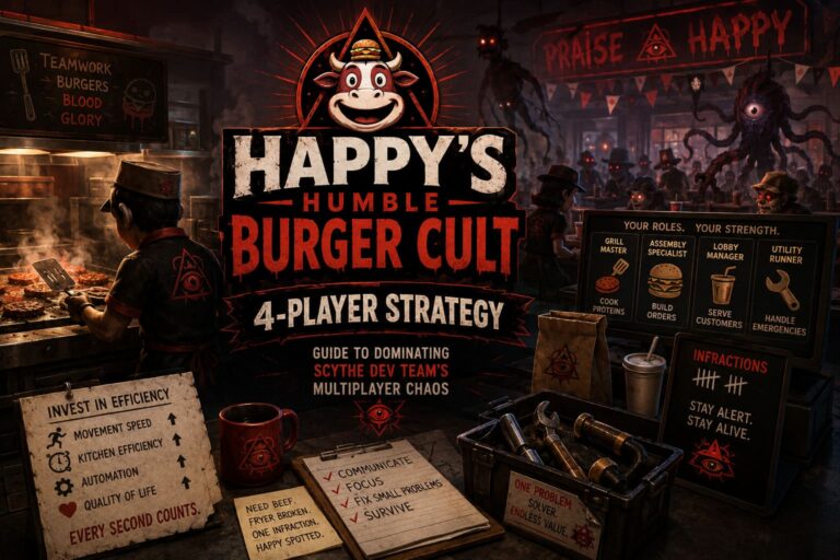Happy’s Humble Burger Cult 4-Player Strategy: Guide to Dominating Scythe Dev Team’s Multiplayer Chaos