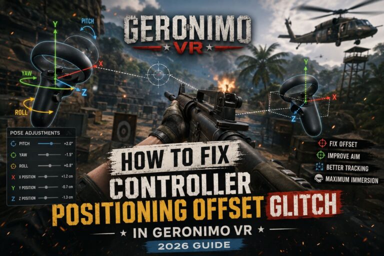 How to Fix Controller Positioning Offset Glitch in GERONIMO VR (2026 Guide)
