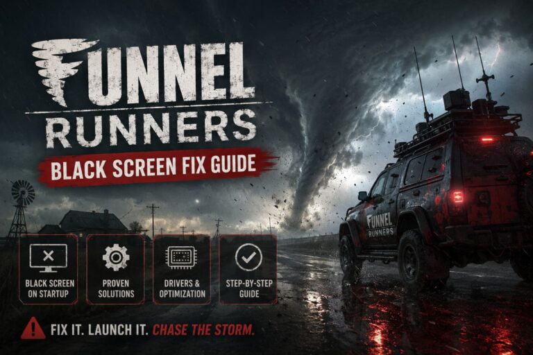 How to Fix Funnel Runners Black Screen on Startup: Full PC Guide (2026)