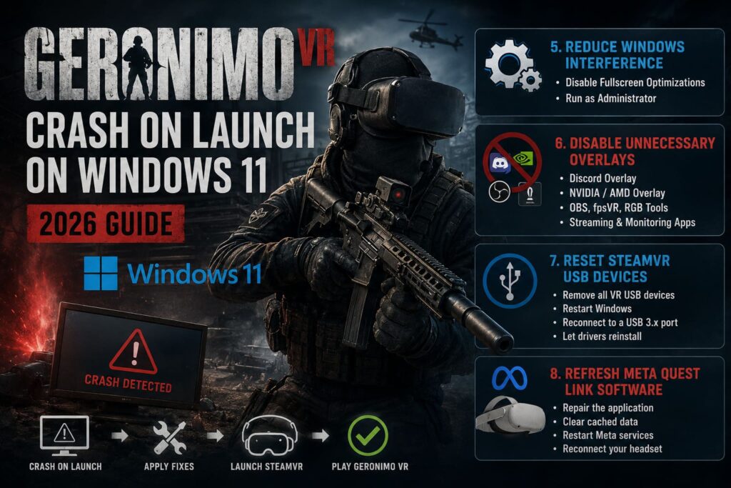 How to Fix Geronimo VR Crash on Launch on Windows 11 (2026 Guide ...