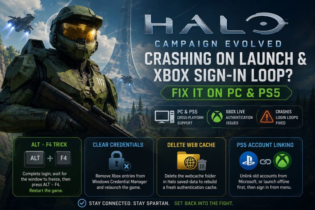 How to Fix Halo Campaign Evolved Crashing on Launch and Xbox Sign-In ...
