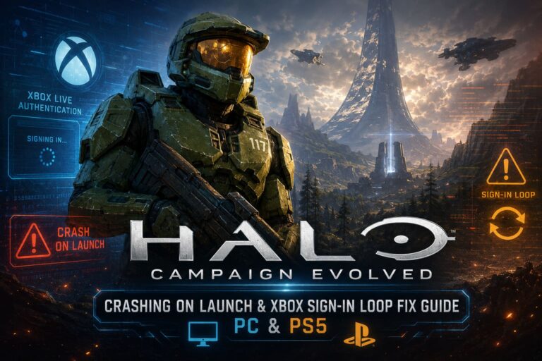 How to Fix Halo Campaign Evolved Crashing on Launch and Xbox Sign-In Loop on PC and PS5 (2026 Guide)