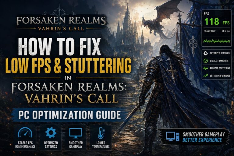 How to Fix Low FPS and Stuttering in Forsaken Realms: Vahrin’s Call – PC Optimization Guide