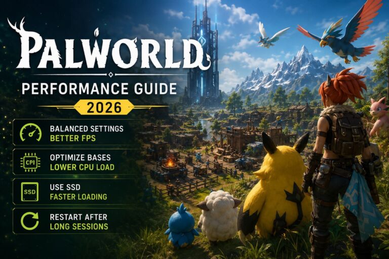 How to Fix Low FPS and Stuttering in Palworld 1.0 (2026 Performance Guide)