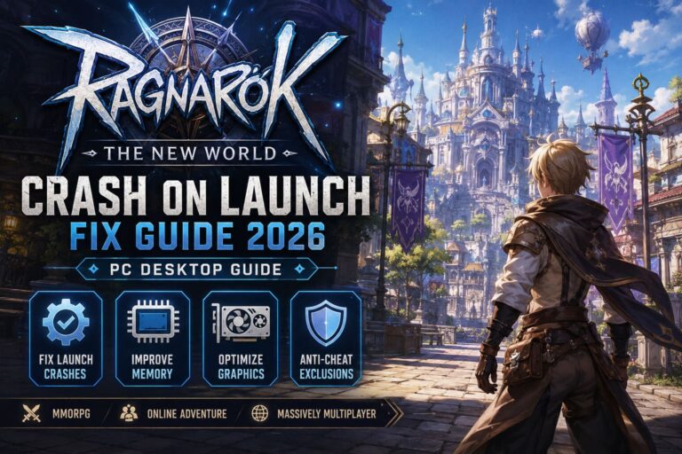 How to Fix Ragnarok: The New World Crash on Launch on PC (2026 Desktop Guide)
