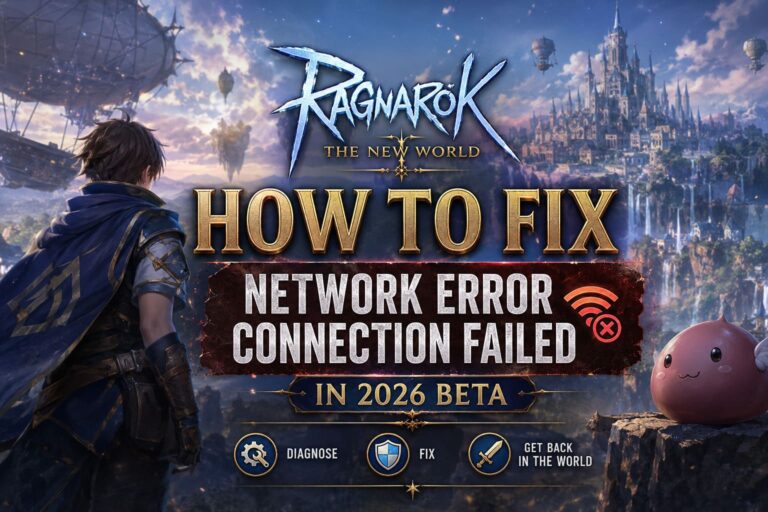 How to Fix Ragnarok: The New World Network Error Connection Failed in 2026 Beta