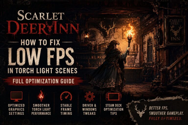 How to Fix Scarlet Deer Inn Low FPS in Torch Light Scenes: Full Optimization Guide