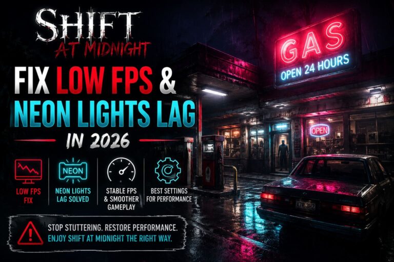How to Fix Shift At Midnight Low FPS and Neon Lights Lag in 2026