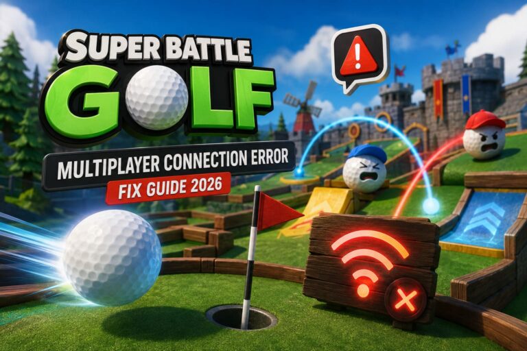 How to Fix Super Battle Golf Multiplayer Connection Error (2026 Guide)