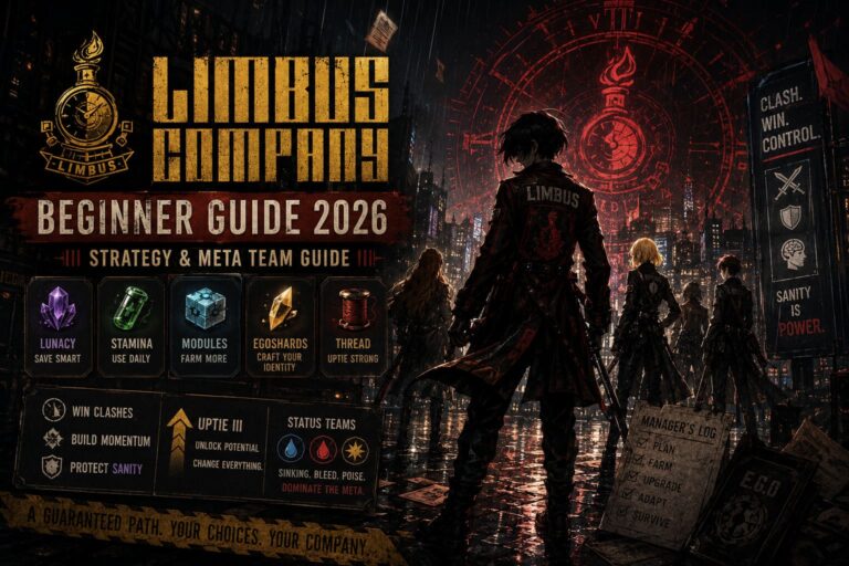 Limbus Company Beginner Guide 2026: Strategy & Meta Team Guide