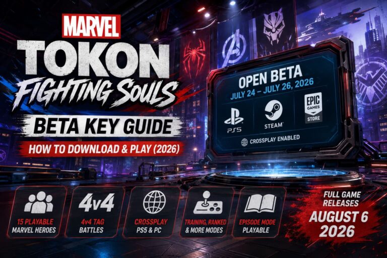 Marvel Tokon Fighting Souls Beta Key Guide: How to Download & Play (2026)