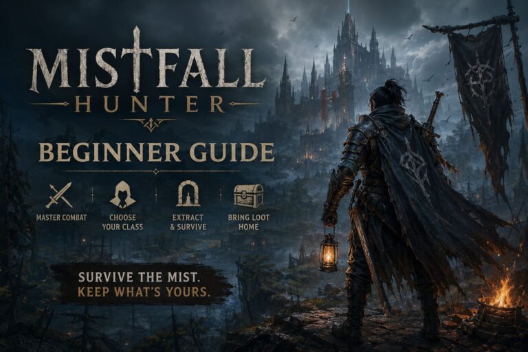 Mistfall Hunter Beginner Guide: Complete Strategy, Classes, and Extraction Tips to Survive the Mist (2026)